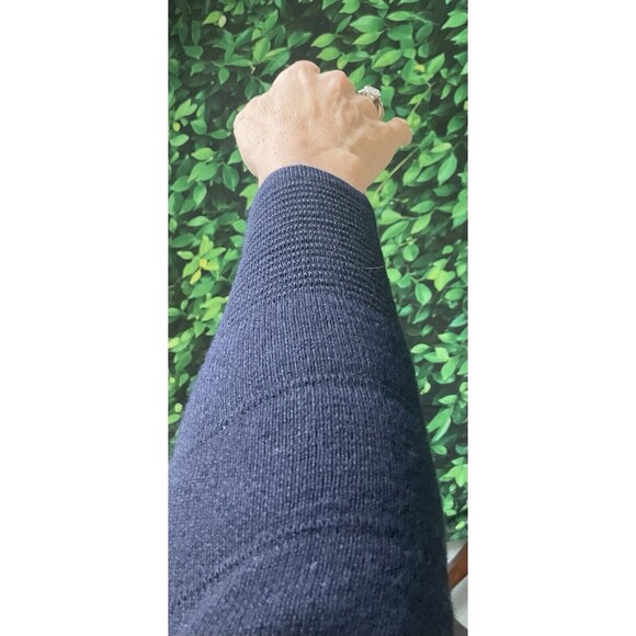 🌙 Apart Impressions Merino Wool Sweater Dress – Navy Blue – Size M (Fits Small) - Picture 5 of 11